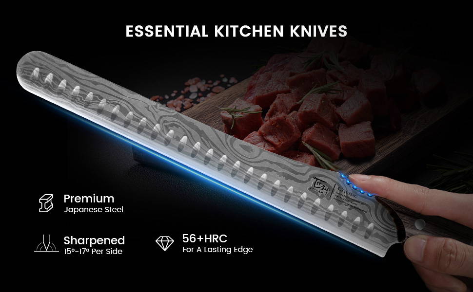 12 inch Japanese Multifunction Carving Knife – Syokami